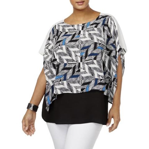Alfani Tops - NWT-Alfani modern top.  16w
